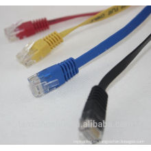 Cable de red de 3 pies Cable de red Snagless Ethernet Cat6 Cable plano